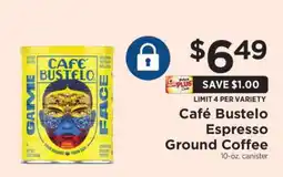 ShopRite Café Bustelo Espresso Ground Coffee offer