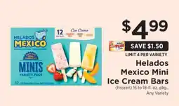 ShopRite Helados Mexico Mini Ice Cream Bars offer