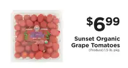 ShopRite Sunset Organic Grape Tomatoes offer