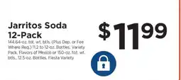 ShopRite Jarritos Soda 12-Pack offer