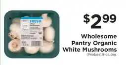 ShopRite Wholesome Pantry Organic White Mushrooms offer