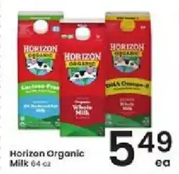 Albertsons Horizon Organic Milk offer