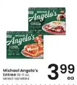 Albertsons Michael Angelo's Entree offer