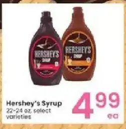 Albertsons Hershey's Syrup offer