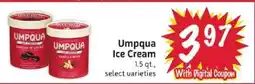 Foodmaxx Umpqua Ice Cream offer