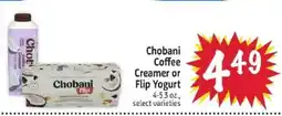 Foodmaxx Chobani Coffee Creamer or Flip Yogurt offer