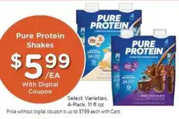 Gerbes Pure Protein Shakes offer