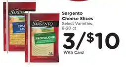 Gerbes Sargento Cheese Slices offer