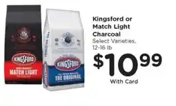 Gerbes Kingsford or Match Light Charcoal offer
