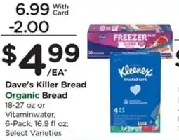 Gerbes Dave's Killer Bread Organic Bread offer