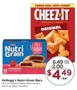 Gerbes Kellogg's Nutri-Grain Bars offer