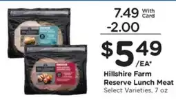 Gerbes Hillshire Farm Reserve Lunch Meat offer