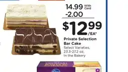Gerbes Private Selection Bar Cake offer
