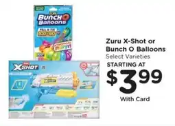 Gerbes Zuru X-Shot or Bunch O Balloons offer