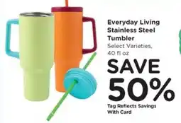 Gerbes Everyday Living Stainless Steel Tumbler offer