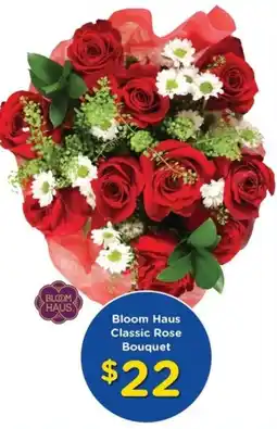 Gerbes Bloom Haus Classic Rose Bouquet offer