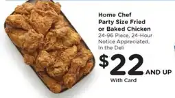 Gerbes Home Chef Party Size Fried or Baked Chicken offer