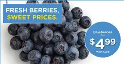 Gerbes Blueberries offer