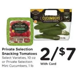 Gerbes Private Selection Snacking Tomatoes offer