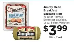 Gerbes Jimmy Dean Breakfast Sausage Roll offer