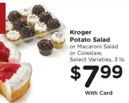 Gerbes Kroger Potato Salad offer