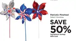 Gerbes Patriotic Pinwheel offer