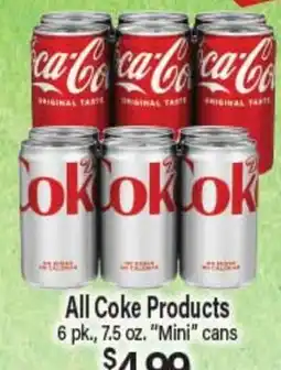 Angelo Caputo's Fresh Market All Coke Products offer