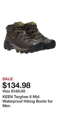 Cabela's KEEN Targhee II Mid Waterproof Hiking Boots for Men offer