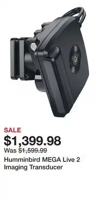 Cabela's Humminbird MEGA Live 2 Imaging Transducer offer