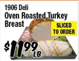 Western Beef 1906 Deli Oven Roasted Turkey Breast offer