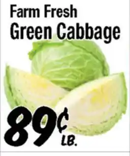 Western Beef Farm Fresh Green Cabbage offer