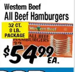Western Beef Western Beef All Beef Hamburgers offer