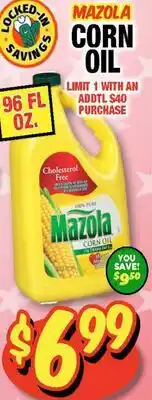 Western Beef MAZOLA CORN OIL offer