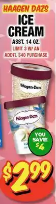 Western Beef HAAGEN DAZS ICE CREAM offer