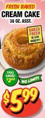Western Beef CREAM CAKE offer