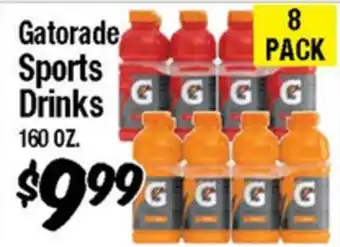 Western Beef Gatorade Sports Drinks offer