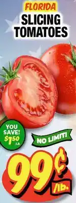 Western Beef FLORIDA SLICING TOMATOES offer