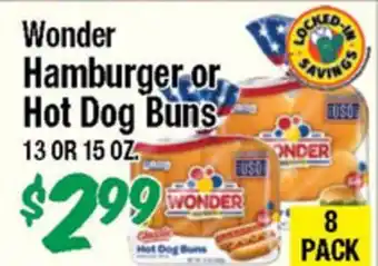 Western Beef Wonder Hamburger or Hot Dog Buns offer