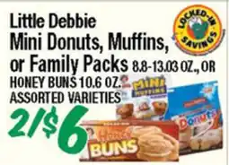 Western Beef Little Debbie Mini Donuts, Muffins, or Family Packs HONEY BUNS offer