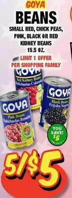 Western Beef GOYA BEANS offer
