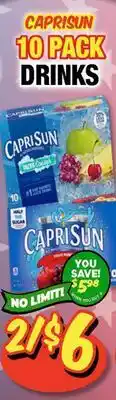 Western Beef CAPRISUN DRINKS offer