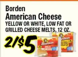 Western Beef Borden American Cheese YELLOW OR WHITE, LOW FAT OR GRILLED CHEESE MELTS offer