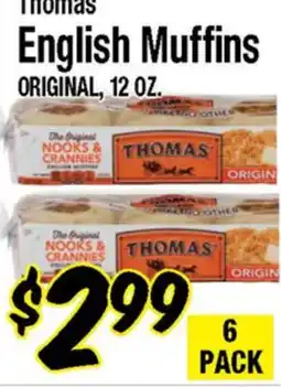 Western Beef Thomas English Muffins offer
