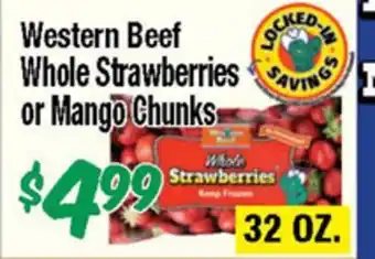 Western Beef Western Beef Whole Strawberries or Mango Chunks offer