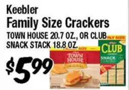 Western Beef Keebler Family Size Crackers offer