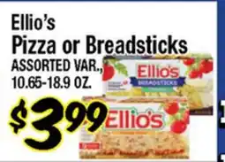 Western Beef Ellio's Pizza or Breadsticks offer