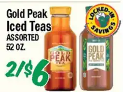 Western Beef Gold Peak Iced Teas offer