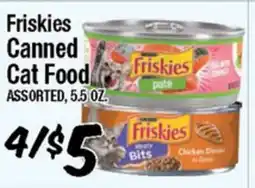 Western Beef Friskies Canned Cat Food offer