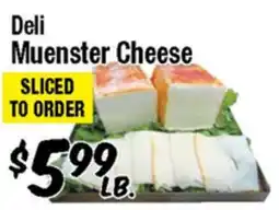 Western Beef Deli Muenster Cheese offer