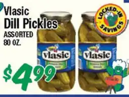 Western Beef Vlasic Dill Pickles offer